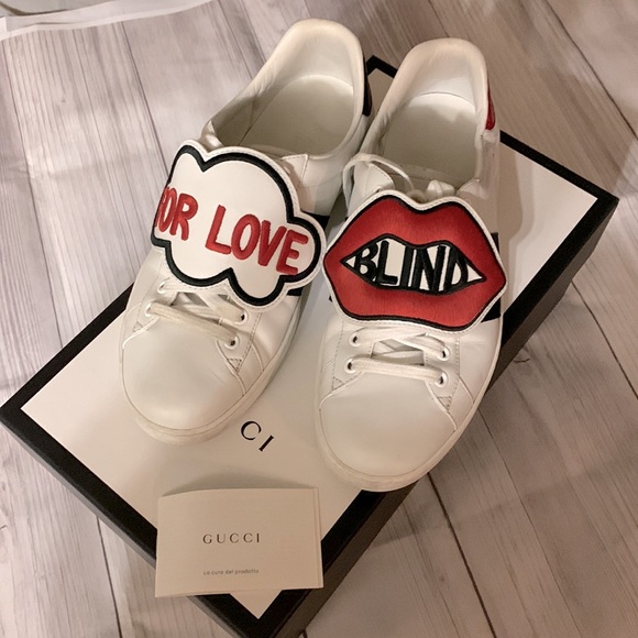 🤍❤️🤍❤️🤍💯 % AUTHENTIC GUCCI ACE SNEAKERS SIZE 10 FOR WOMEN/ SIZE 7 FOR MEN / - Picture 3 of 12